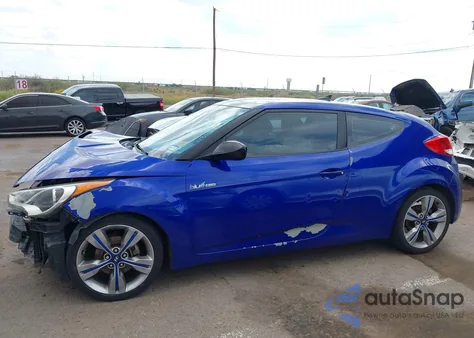 2012 Hyundai Veloster Base W/Gray z USA, uszkodzony, nr VIN KMHTC6AD8CU067589